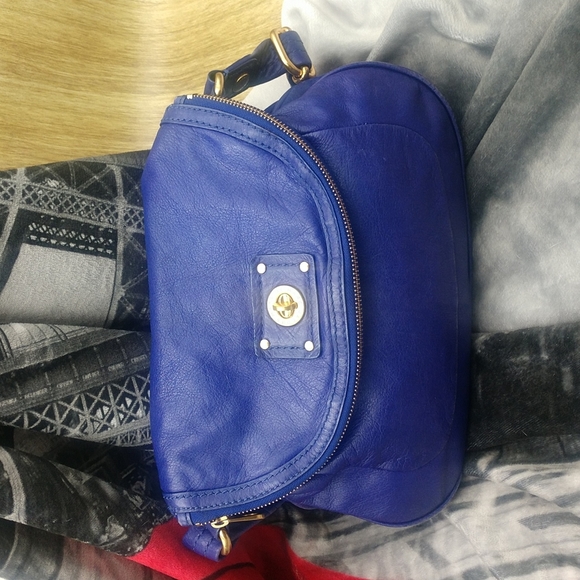 Marc Jacobs Bags Mark Jacobs Purple Leather Purse Poshmark